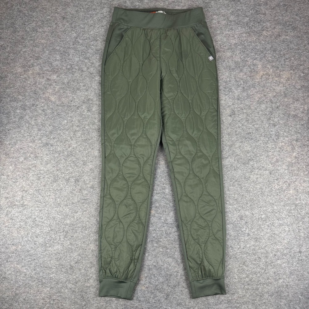 The American Outdoorsman High Rise Quilted Front Joggers 30" Womens Small S